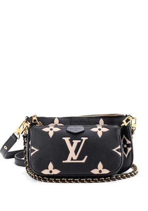 Louis Vuitton Pre-Owned Multi Pochette Accessoires Bicolor Monogram Empreinte Giant crossbody bag - Black
