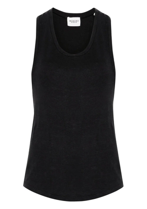 MARANT ÉTOILE Arielle linen tank top - Black