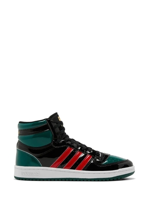 adidas high top stripes sneakers - Black