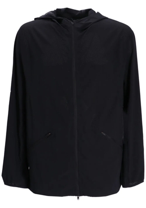 Y-3 logo-print running jacket - Black