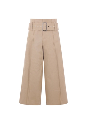 10 CORSO COMO belted trousers - Brown