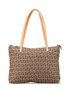 Fendi Pre-Owned 2000-2010 Zucchino Canvas tote bag - Brown