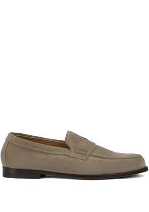 Doucal's suede loafers - Neutrals