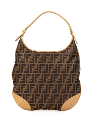 Fendi Pre-Owned 2010-2024 Zucca Canvas hobo bag - Brown