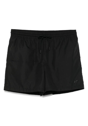Gucci logo-print swim shorts - Black