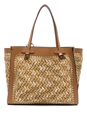 GIANNI CHIARINI Marcella tote bag - Brown