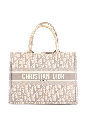 Christian Dior Pre-Owned Book Oblique Canvas Medium tote bag - Grey