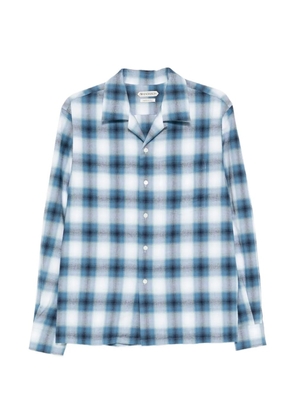JW Anderson checked shirt - Blue