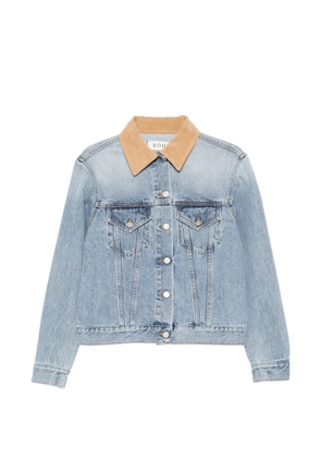 Róhe collar pocket jacket - Blue