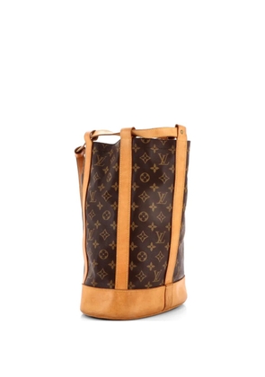 Louis Vuitton Pre-Owned Randonnee Monogram Canvas PM backpack - Brown