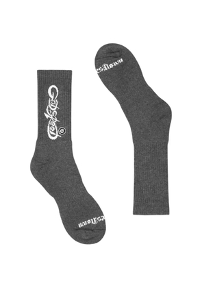 GODSPEED New Age logo-jacquard socks - Grey