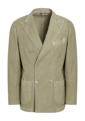 Santaniello double-breasted blazer - Green