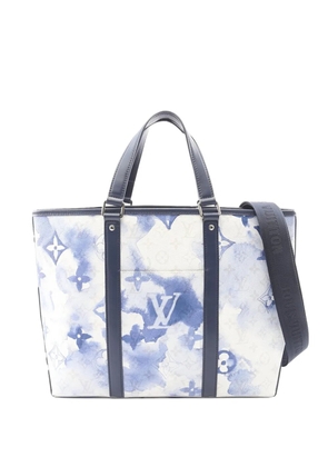 Louis Vuitton Pre-Owned 2021 Monogram Watercolor Weekend Tote PM satchel - Blue