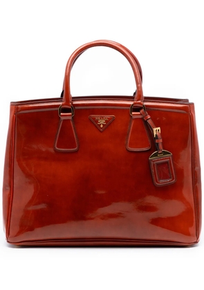 Prada Pre-Owned 2012-2025 Spazzolato Parabole tote bag - Brown