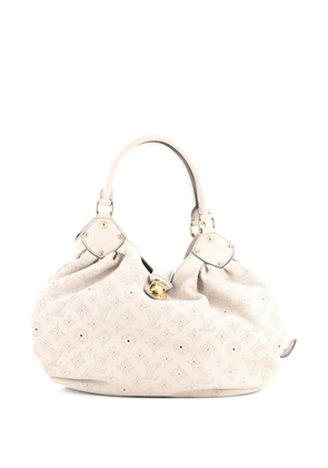 Louis Vuitton Pre-Owned L Mahina Leather hobo bag - Neutrals