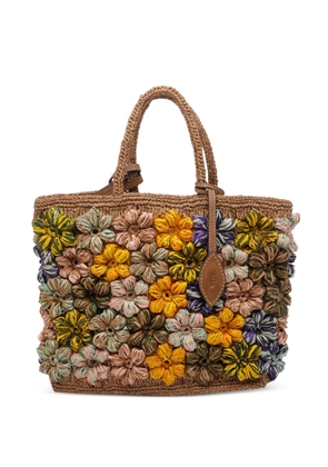 AFAR Flower tote bag - Neutrals