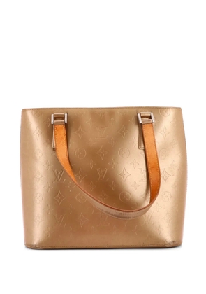 Louis Vuitton Pre-Owned Mat Stockton Handbag Monogram Vernis tote bag - Neutrals