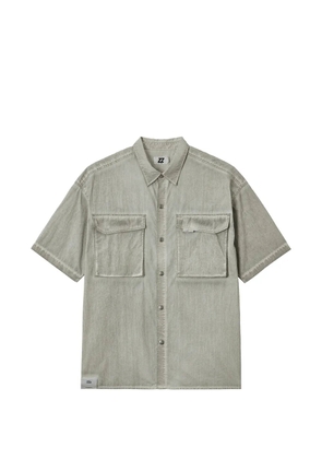 izzue pocket short-sleeved shirt - Grey