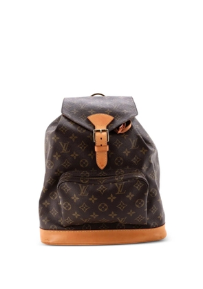 Louis Vuitton Pre-Owned Vintage Montsouris Monogram Canvas GM backpack - Brown