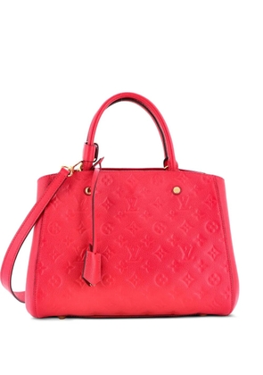 Louis Vuitton Pre-Owned Montaigne Handbag Monogram Empreinte Leather MM satchel - Pink