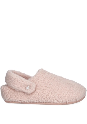 Crocs textured strap slippers - Pink