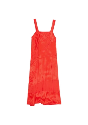 Bimba y Lola panelled maxi dress - Red