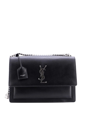 Saint Laurent Pre-Owned Sunset Leather Large crossbody bag - Black