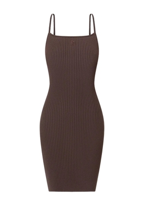 AMIRI tank mini dress - Brown