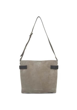 Brunello Cucinelli Essence suede bucket bag - Grey