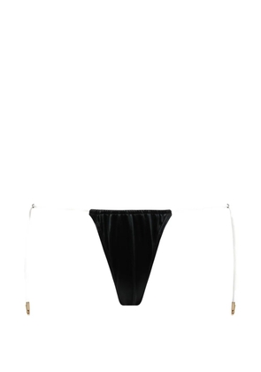 Maison Close string bikini bottoms - Black