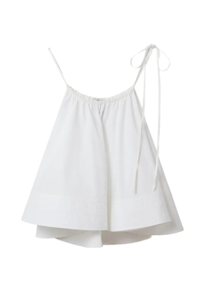 Stella McCartney tied-straps sleeveless top - White
