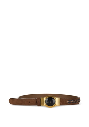 ETRO oval-buckle belt - Brown