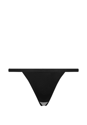 Maison Close Pure Tentation openable thong - Black