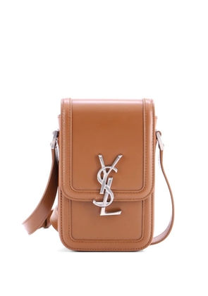 Saint Laurent Pre-Owned Solferino Bag Leather Mini crossbody bag - Brown