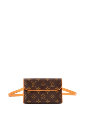 Louis Vuitton Pre-Owned Florentine Waist Bag Monogram Canvas belt bag - Brown