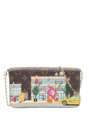 Louis Vuitton Pre-Owned Félicie monogram pochette - Brown