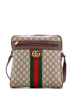 Gucci Pre-Owned Ophidia Messenger Bag GG Coated Canvas Medium crossbody bag - Brown