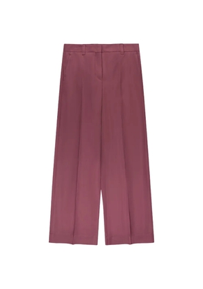 slowear satin regular-fit trousers - Purple