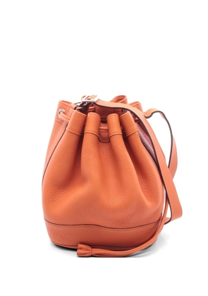 Hermès Pre-Owned 2008 PM Market leather bucket bag - Orange