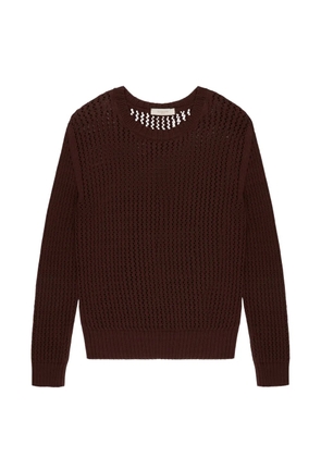 slowear crew-neck top - Brown