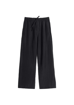 LEMAIRE drawstring trousers - Black