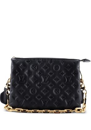 Louis Vuitton Pre-Owned Coussin Bag Monogram Embossed Lambskin PM crossbody bag - Black