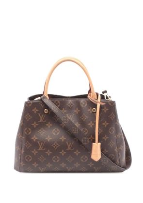 Louis Vuitton Pre-Owned 2018 Monogram Montaigne MM satchel - Brown
