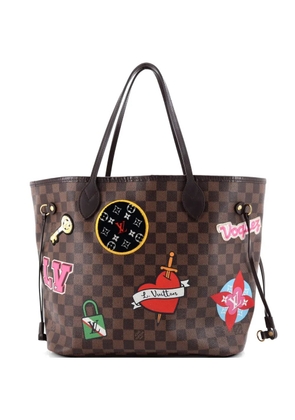 Louis Vuitton Pre-Owned Neverfull NM Limited Edition Patches Monogram Canvas MM tote bag - Brown