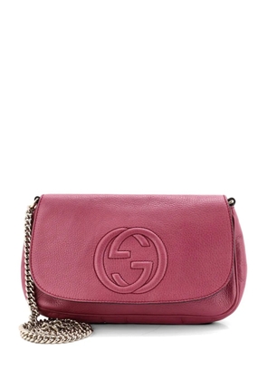 Gucci Pre-Owned Soho Chain Leather Medium crossbody bag - Pink