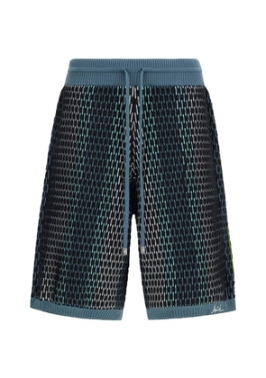 AMIRI drawstring-fastening track shorts - Blue