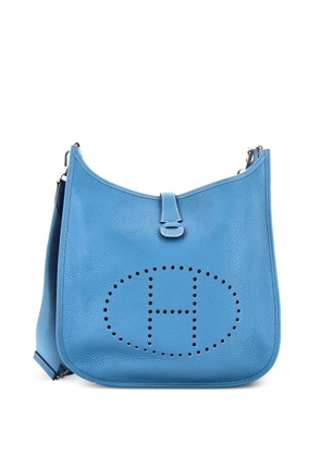 Hermès Pre-Owned Evelyne Bag Gen III Clemence GM crossbody bag - Blue