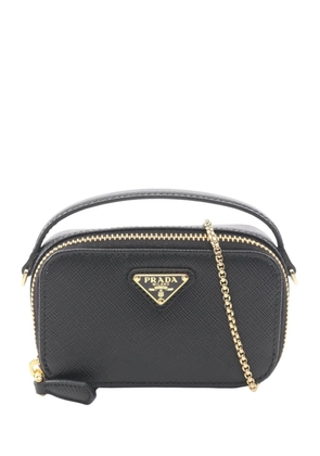 Prada Pre-Owned 2013-2025 Mini Saffiano Pouch satchel - Black