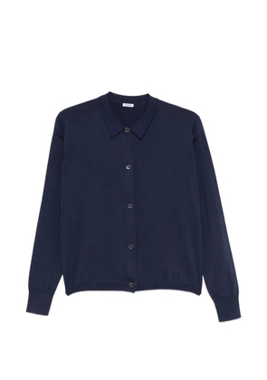 ASPESI collar buttoned cardigan - Blue