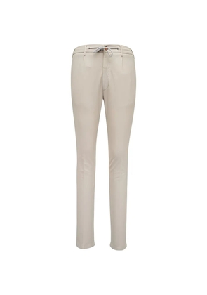 Eleventy drawstring-waist trousers - Neutrals